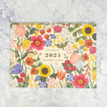 2024 Floral Appointment Wall Calendar