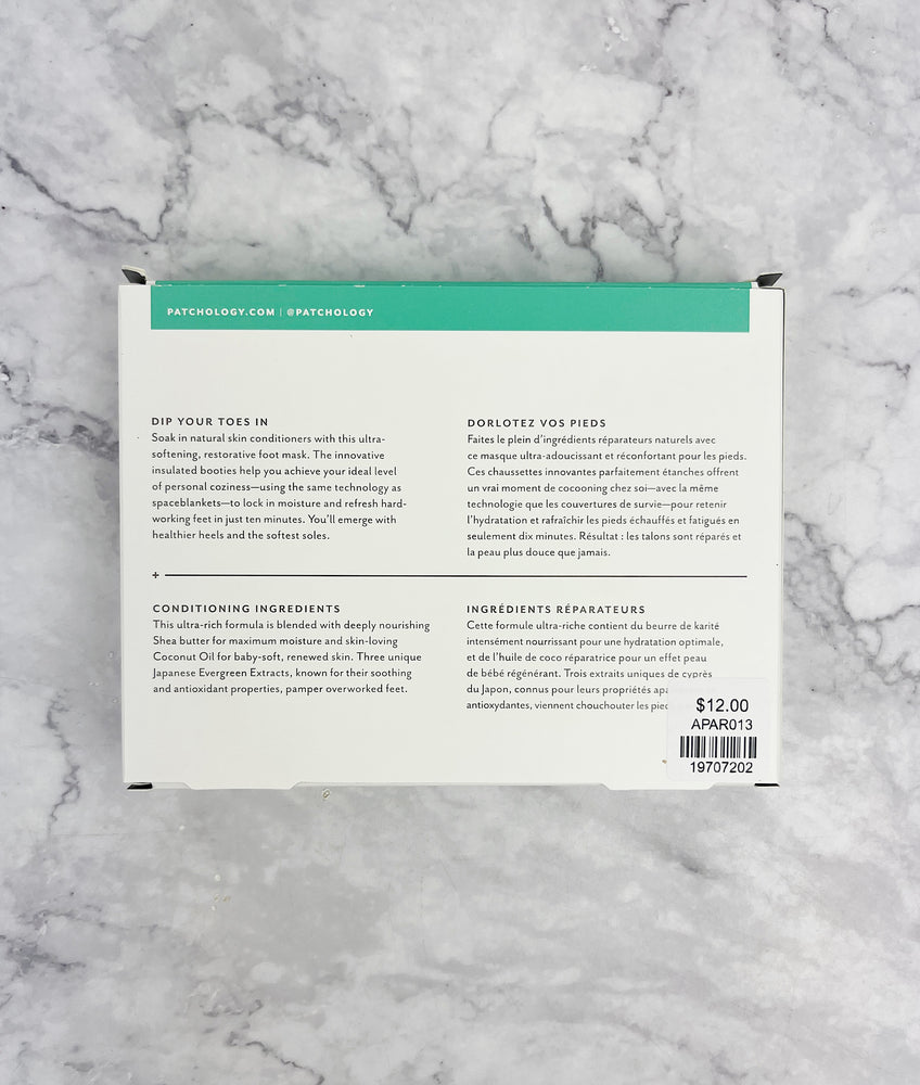 Patchology Best Foot Forward Foot Mask