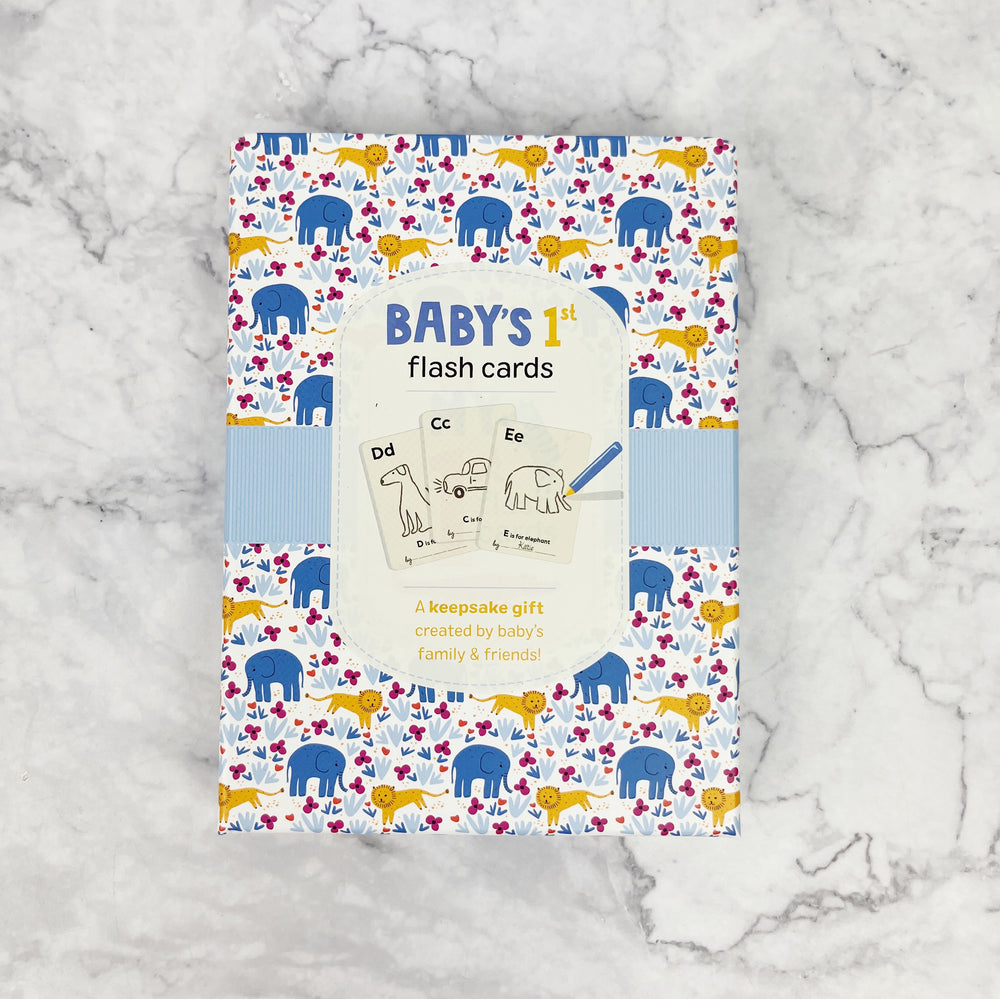 Baby's 1st Flash Cards - A Keepsake Gift