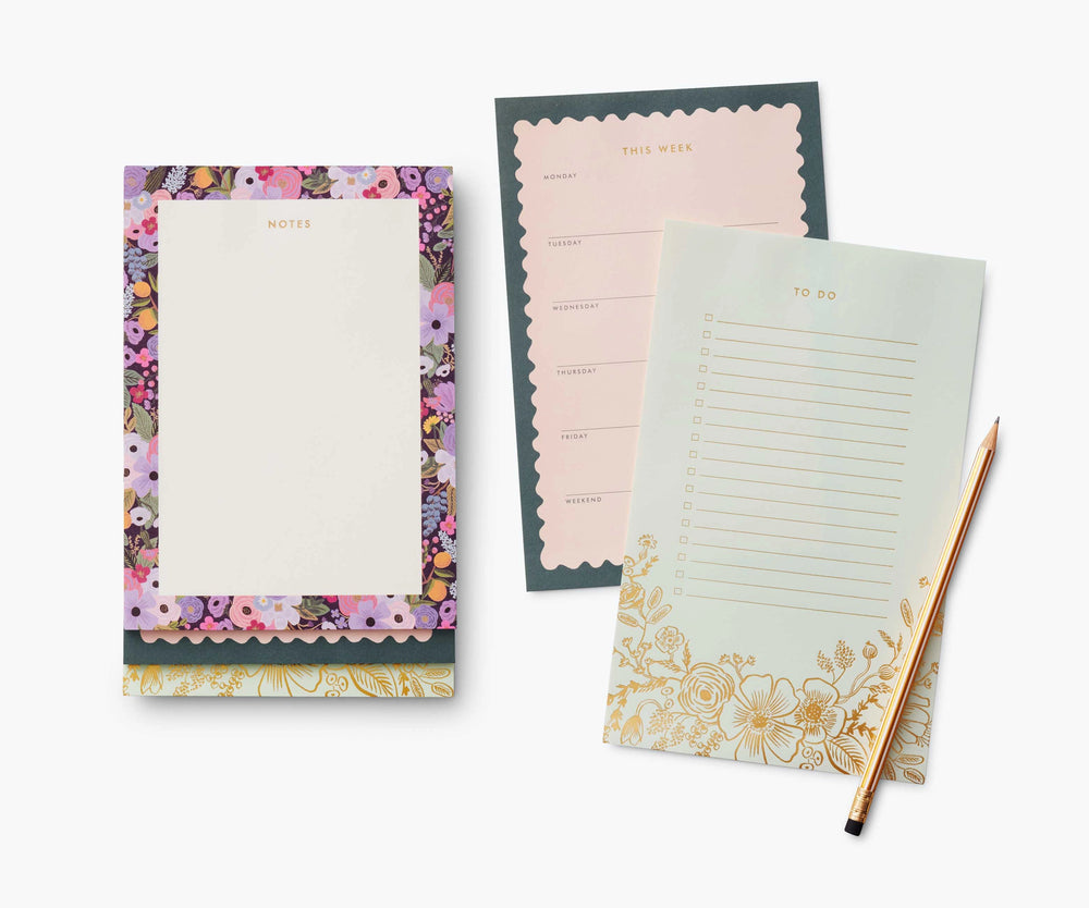 Garden Party Tiered Multi-Purpose Notepad
