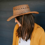 Outback Lattice Woven Garden Hat