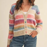 Ombre Striped Sweater