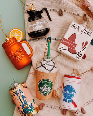 Boxed Wine Ornament