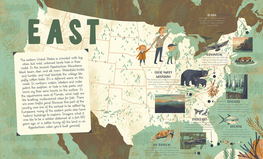 National Parks of the USA Book
