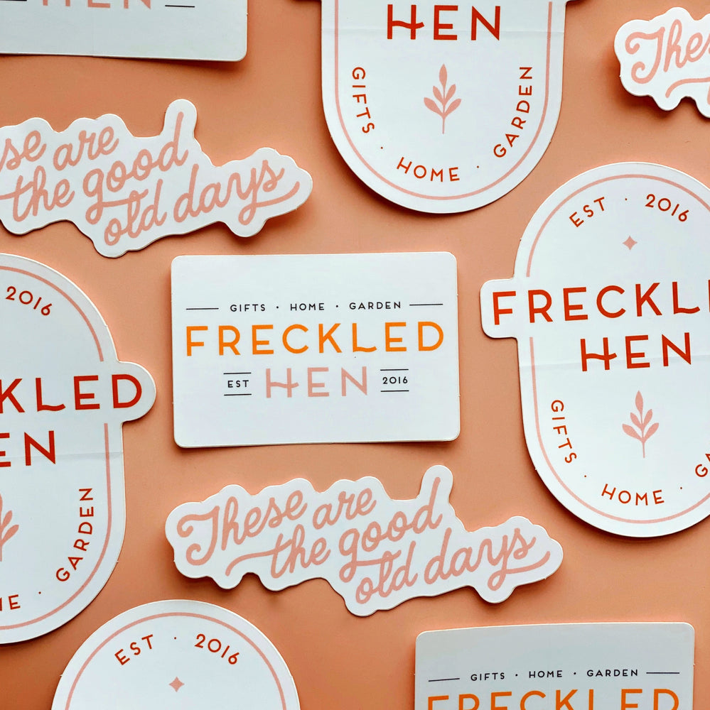 
                
                    Load image into Gallery viewer, Freckled Hen Sticker
                
            