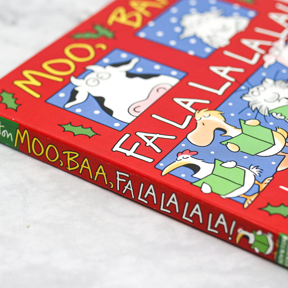 Moo, Baa, Fa La La! Board Book