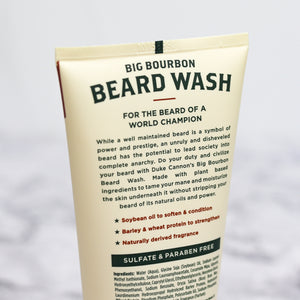 Big Bourbon Beard Wash