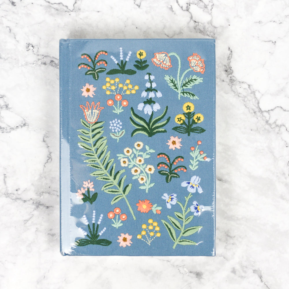 Menagerie Garden Embroidered Journal