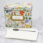 Strawberry Fields Tin Recipe Box