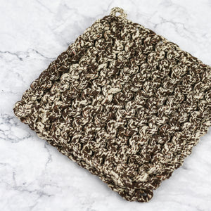 Speckled Earth Tone Woven Pot Holder