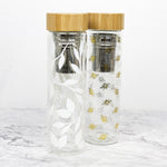 Glass Travel Bottle With Infuser