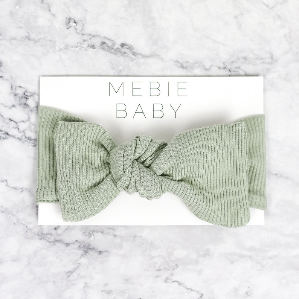 Ribbed Baby Head Wrap