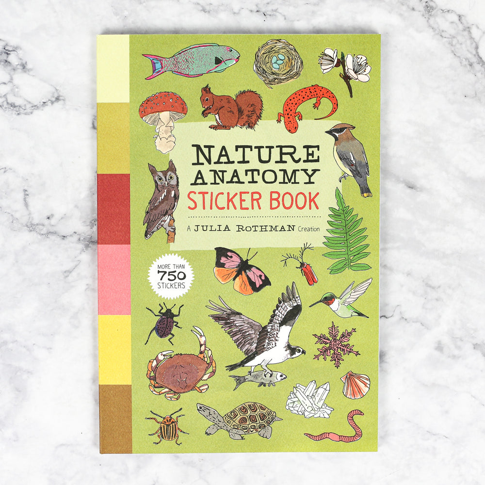 Nature Anatomy Sticker Book