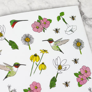 Nature Anatomy Sticker Book