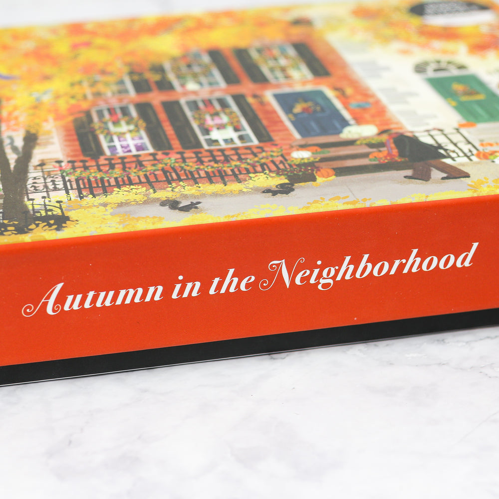 Autumn In The Neighborhood Puzzle