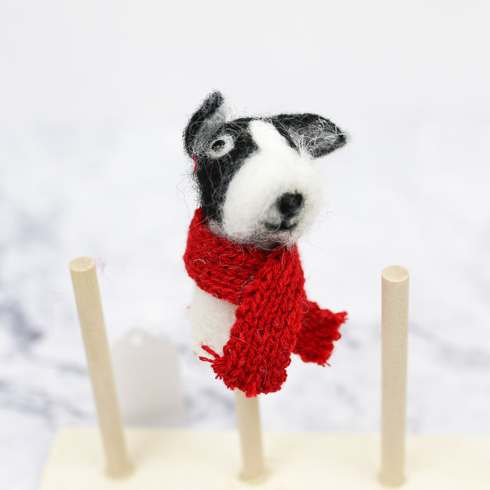 Christmas Felted Finger Puppet