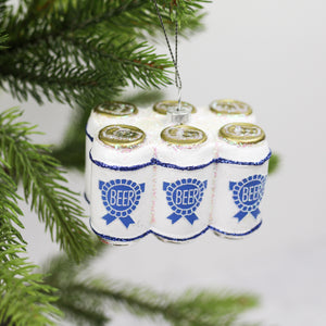 Six Pack Beer Ornament