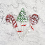 Frosted Holiday Workshop Lollipops
