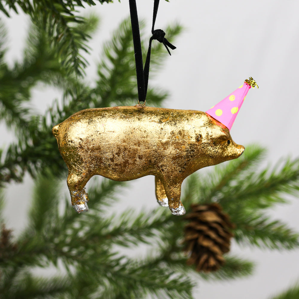 Lucky Pig Ornament