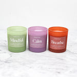 Wellness Candles with Essential Oils