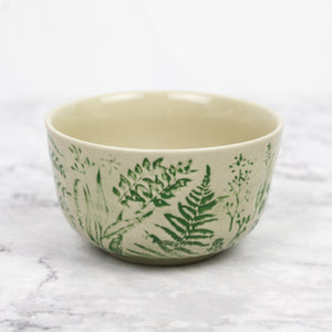 Green Stamped Bowl