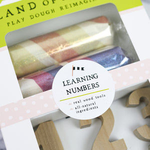 
                
                    Load image into Gallery viewer, Natural Play Dough Learning Numbers Kit
                
            