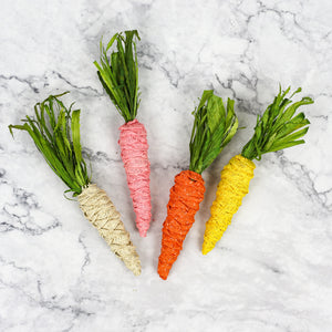 Colorful Small Woven Carrot
