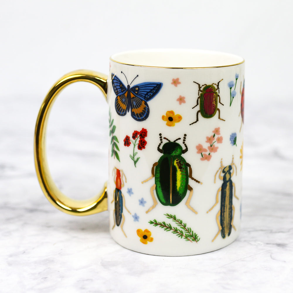Insect Curio Porcelain Mug