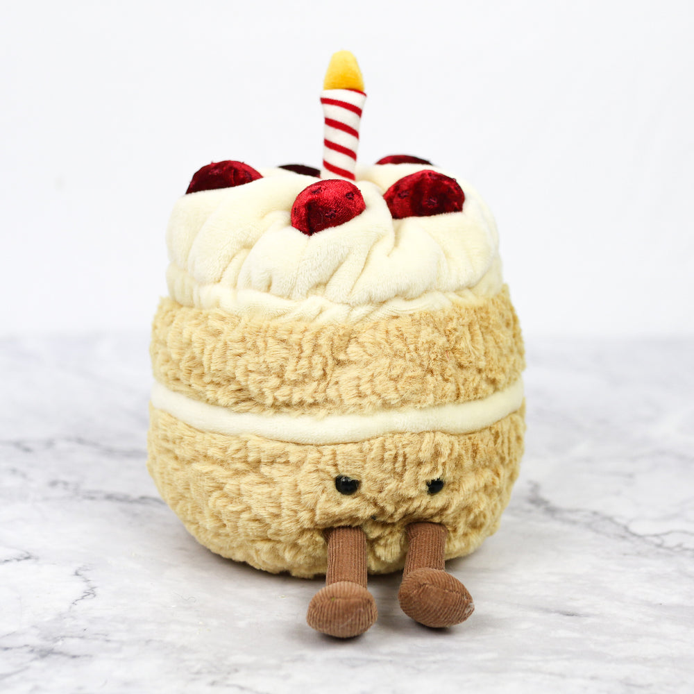 Plush Birthday Cake