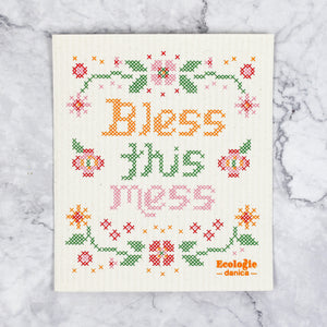 
                
                    Load image into Gallery viewer, Bless This Mess Swedish Dish Cloth
                
            