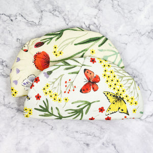 Set of Two Reusable Morning Meadow Design Bowl Covers
