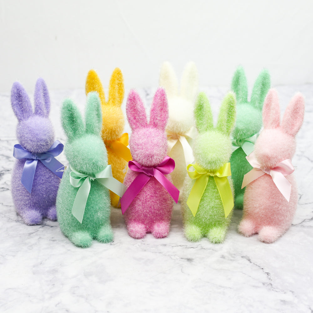 Mini Pastel Bunnies with Bow