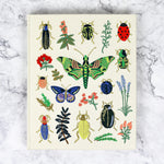 Insects Embroidered Sketchbook