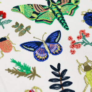 Insects Embroidered Sketchbook