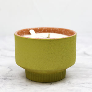 Citron & Vetiver Verde Ceramic Candle
