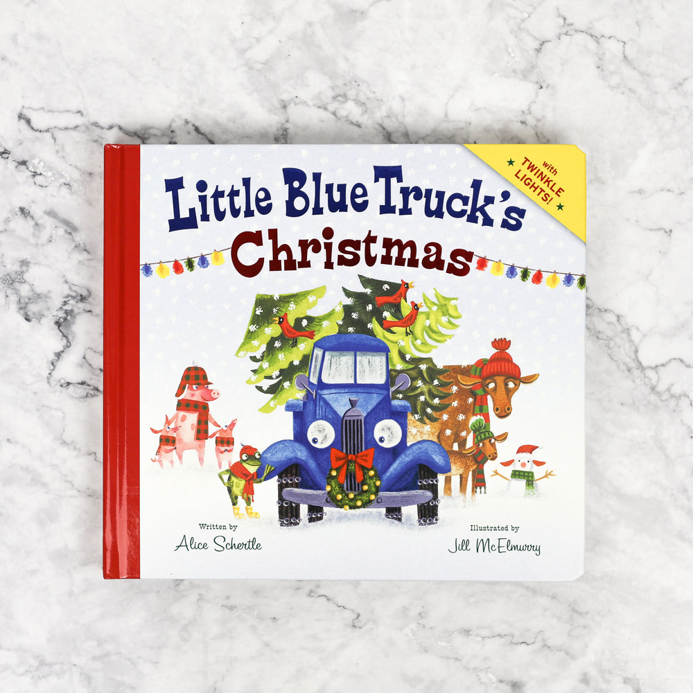 Little Blue Truck's Christmas Light-up Board Book