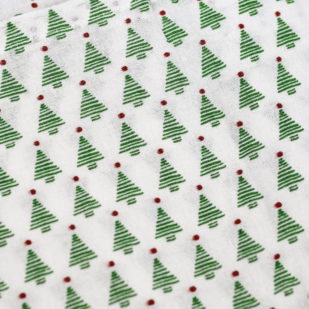 Holiday Pattern Flour Sack Dishtowel