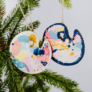 Paint Palette Ornament