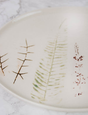 Oval Botanical Platter