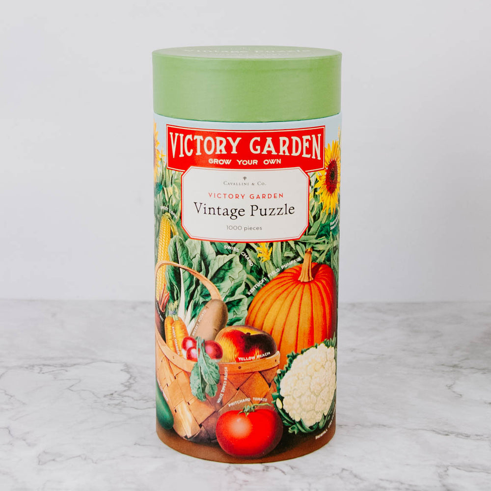Victory Garden Vintage-Inspired Puzzle