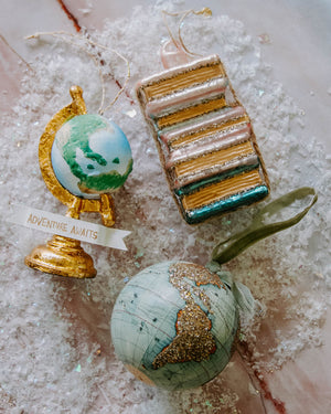 Glittered Globe Ornament