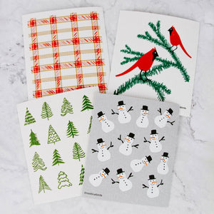 Holiday Swedish Dishcloth