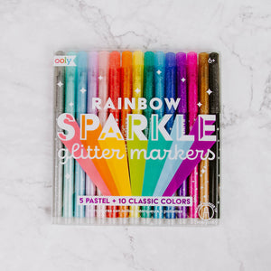 Rainbow Sparkle Art Supplies