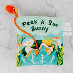 Plush Peek A Boo Bunny Book