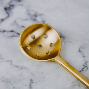 Gold Olive Spoon