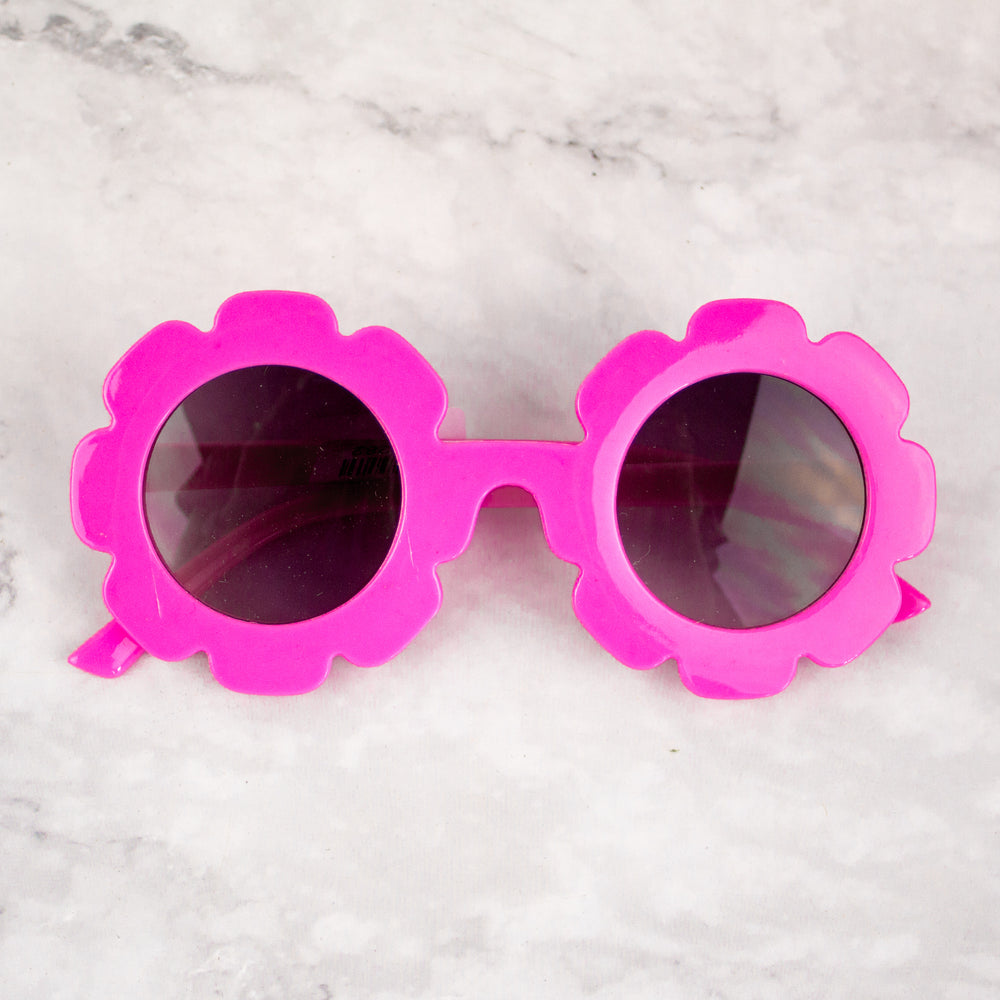 Neon Flower Kid's Sunglasses