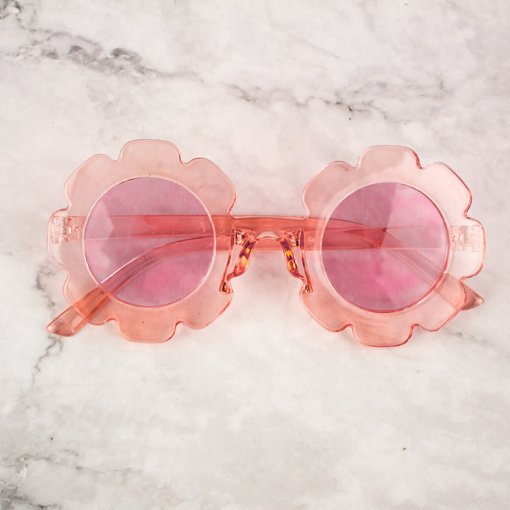 Neon Flower Kid's Sunglasses