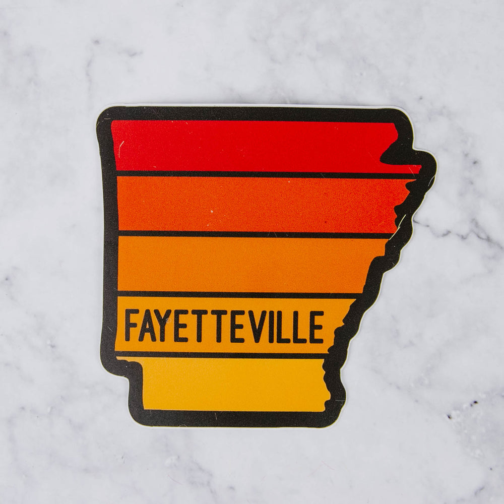 
                
                    Load image into Gallery viewer, Fayetteville Vinyl Stickers
                
            