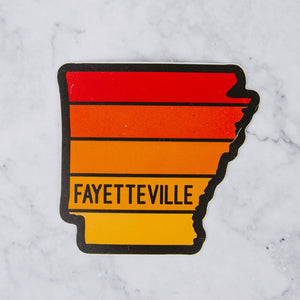 
                
                    Load image into Gallery viewer, Fayetteville Vinyl Stickers
                
            