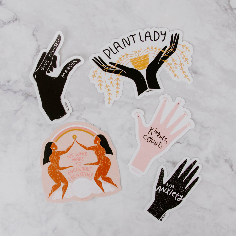 Gingiber Vinyl Sticker